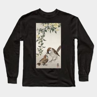 Ohara Koson / Birds and plants / house sparrow Long Sleeve T-Shirt